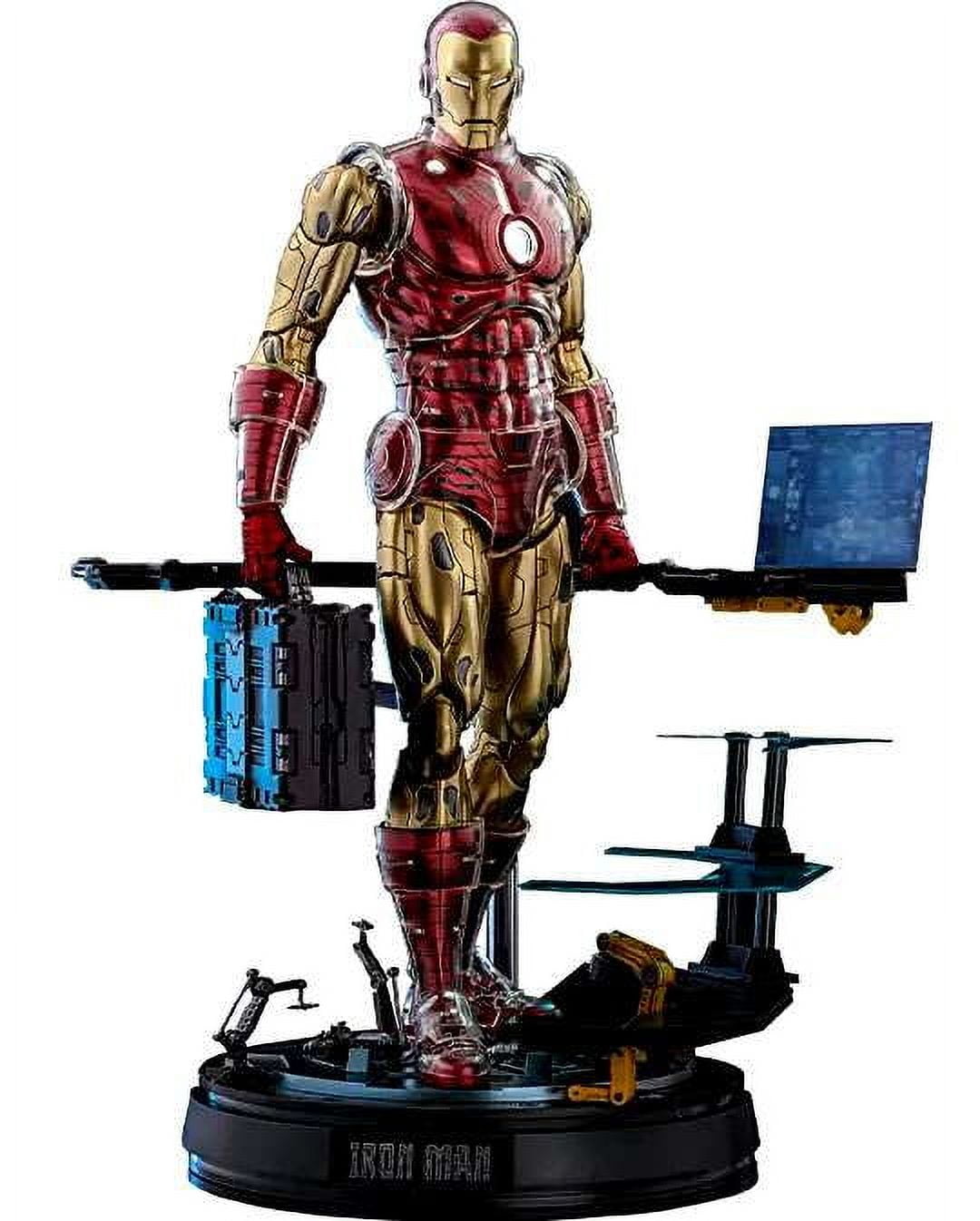 Figure Hot Toys MMS568 - Iron Man 2 - Iron Man Mark IV Holographic