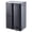 black, variant on Gaderth 3in1 Trash Can, 16 Gal 3 Compartment Garbage Cans with Foot Pedals for Kitchen, Stainless Steel Trash and Recycle Bin Combo with Lid&Plastic Inner Buckets