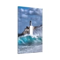 thumbnail image 2 of Kll Lighthouse In Havana Wall Plate,Gloss Finish,Standard Size 1 - 5" X 3", Polycarbonate Thermoplastic,Electric Receptacle Plug Covers, 2 of 8
