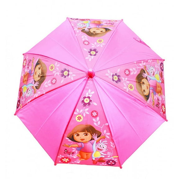 Dora the Explorer by Licensed Kids Rain Umbrellas, Multicolor