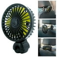 thumbnail image 1 of MYG Car Fan 12V Electric Fan For Rear Seats Car 3 Adjustable Wind Speeds Cooling Fan, 1 of 9