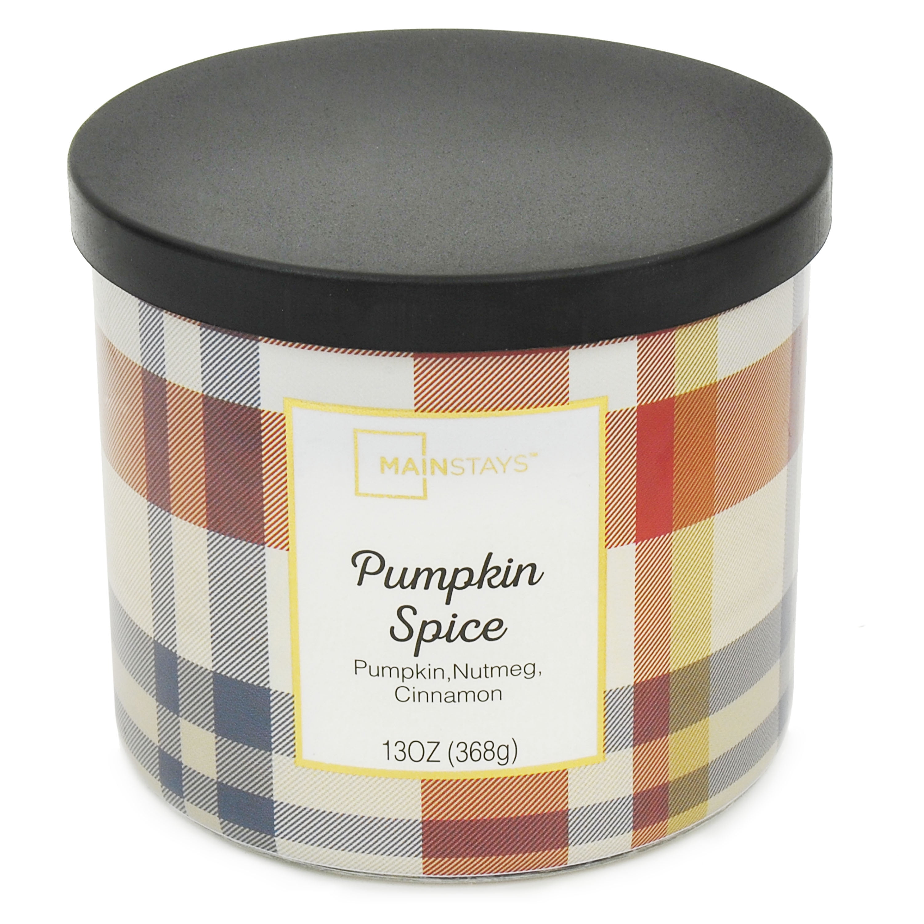 Mainstays Pumpkin Spice Fall Candle, 13 ounce