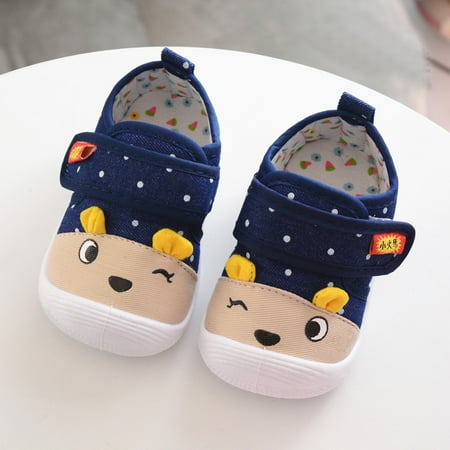 

Baby shoes Infant Kids Baby Boys Girls Cartoon Anti-slip Shoes Soft Sole Squeaky Sneakers CHMORA