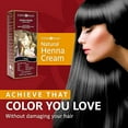 thumbnail image 2 of Surya Brasil - Henna Cream Hair Color Treatment, Semi Permanent Hair Color for Gray Hair Coverage, Natural Henna Hair Color, Deep Conditioning Hair Dye, Black, 2.37 oz / 70 ml, 2 of 5
