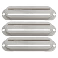 thumbnail image 3 of QualitChoice Electric Guitar Accessories Replacement Parts Dual Rails Pickup Cover Gift Set Of 3 For Guitar Lovers MaterialPlastic White, 3 of 6