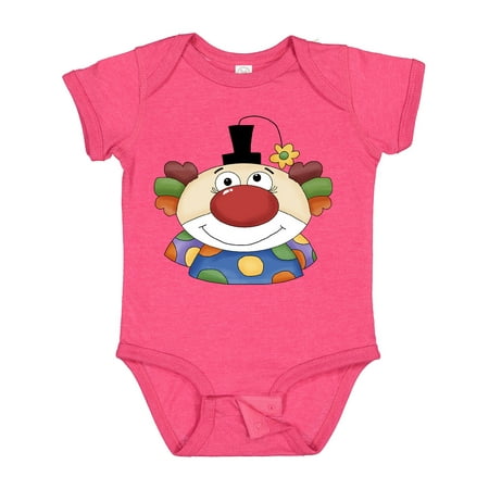 

Inktastic Big Clown Face Gift Baby Boy or Baby Girl Bodysuit