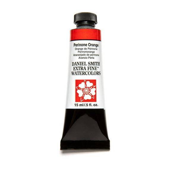 Daniel Smith Extra Fine Watercolor, 15 ml, Perinone Orange