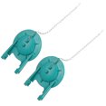 thumbnail image 1 of Válvulas de descarga de drenaje para inodoro que ahorran agua, piezas, accesorios para tanque, cubierta de goma ajustable, 2 piezas, 1 of 1