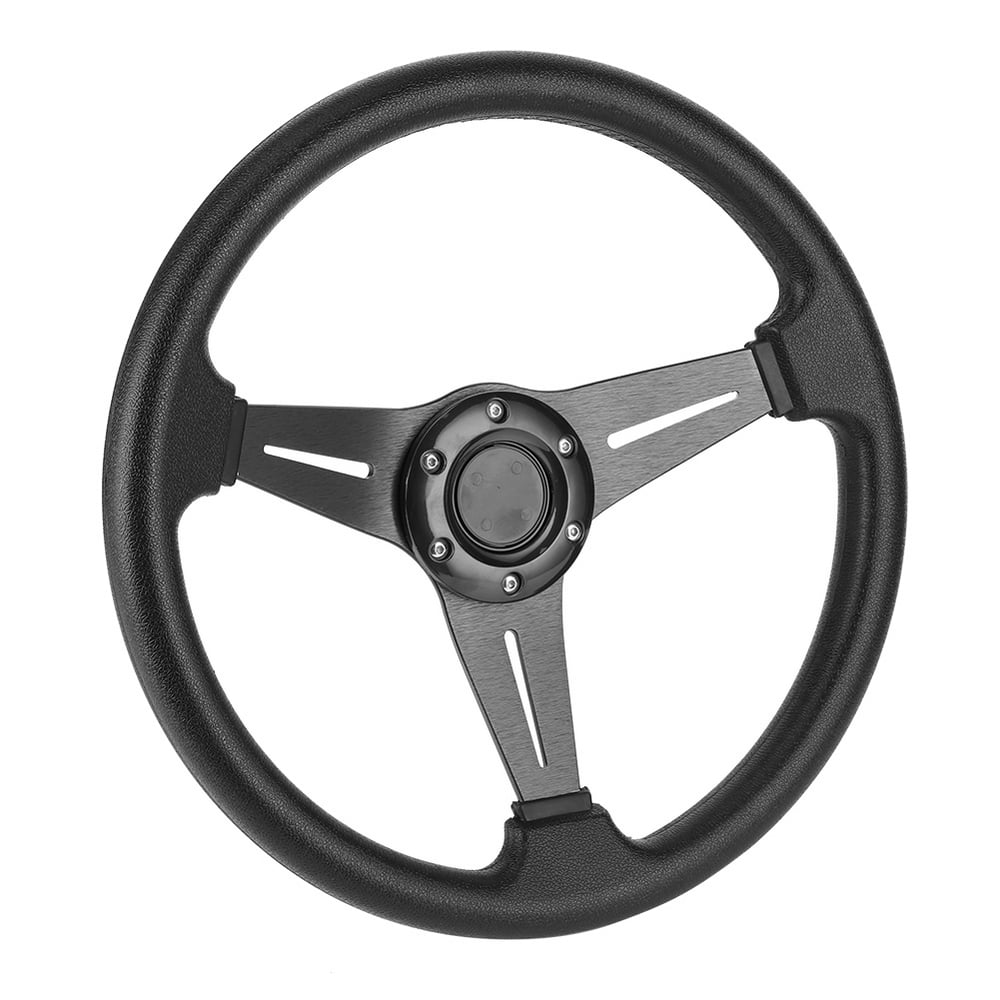 LYUMO Retrofitting Steering Wheel, 350mm/14in Racing Car Drifting