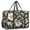 Silver, variant on For Spirit Airlines Personal Item Bag 18x14x8 Inch, Floral Weekender Travel Bag, Foldable Travel Duffel Bag Underseat Carry on Bag with Luggage Sleeve for Women and Men 30L