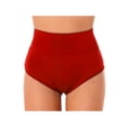 thumbnail image 3 of Manyakai Women's Sexy Booty Shorts High Waist Yoga Shorts Pants Gym Workout Booty Dance Hot Pants Red 2XL, 3 of 7