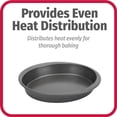 thumbnail image 4 of Good Cook 9 Inch Round Cake Pan, 4 of 7