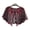 Black & Red One Size, variant on Women Cape Crochet Lace All-match Mesh Summer Beaded Sequin Shrug Flapper Dress Shawl for Party