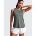 thumbnail image 2 of Musculosa CRZ YOGA Racerback sin mangas gris M, 2 of 4