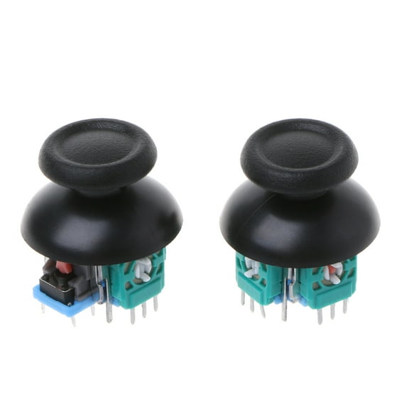 COOLHOOD 3D Analog Joystick Module Potentiometer & Thumb Stick for 4 Controller Repair Parts