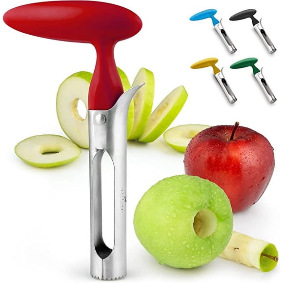 Jinsinto Vide-Pomme Facile à Utiliser et Durable pour Poires, Poivrons, Fuji, Honeycrisp, Gala et Pink Lady - Acier Inoxydable pour la Meilleure Cuisson