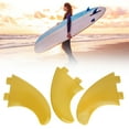 thumbnail image 4 of Surfboard Fin, PVC 3pcs Surfboard Tail Fin Left Middle Right Surfing Accessories For Longboard Shortboard, 4 of 8