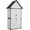 Off-White, variant on Sheds Outdoor Storage, Wooden Garden Shed with All Around Strong Metal Frame, Large Tool Shed with Floor and Adjustable Shelves, for Backyard Garden Patio Lawn(Brown)