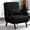 Black, variant on BSHTI 4-in-1 Convertible Sofa Bed,with 5 Adjustable Position of Backrest,Polyester Upholstery,Lounge Folding Arm Chair,Lumbar Pillow Included,Blue