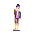thumbnail image 5 of Christmas Nutcracker Soldier Party Decoration Traditional Desktop Figurine PP Material Festive Holiday Display, 5 of 9