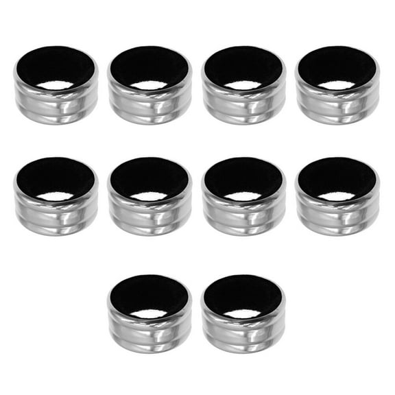 Raindrops 10Pcs Wine Ring Drip Proof Stainless Steel For Red Wine Bottle Collar Leak-Proof Absorb Spills