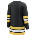 thumbnail image 3 of Women's Fanatics  Black Boston Bruins Anniversary Home Breakaway Jersey, 3 of 3