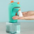thumbnail image 5 of Dispensador de jabón espumoso sin contacto para niños, lindo dinosaurio, dispensador de jabón de manos de espuma inteligente para encimera de baño,, 5 of 5