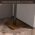 thumbnail image 5 of Sofa Armrest Tray Table for Couch, 360° Swivel Height Adjustable C Table End for Small Spaces,Snack Holder for Bed Chair or Sofa, Includes Tablet Phone Slot, Rustic Standard, 5 of 11