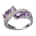 thumbnail image 2 of Jewelry Set For Women Sparkling Blue Spinel Ring Set Delicate Luxury Fine JewelryThe Best Gift for A Loved One, 2 of 3