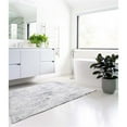 thumbnail image 2 of Linon Motif Printed Faux Rabbit Domo Polyester 3'x5' Accent Rug in Ivory, 2 of 8