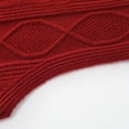 thumbnail image 5 of Cardigan Sweaters for Women Ndbuld Women's Solid Knit Warm Camisole Button Cardigan Red 4XL, 5 of 8