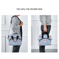 thumbnail image 6 of Lunch Bag Portable Crossbody Meal Bag Cooler Bag Insulated Lunch Bag Food Bag Handheld & Crossbody Design Cartoon Purple Octopus, 6 of 6