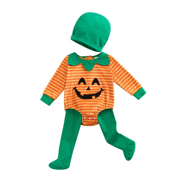 ZIYIXIN Newborn Infant Baby Girl Boy Halloween Pumpkin Costume Cute
