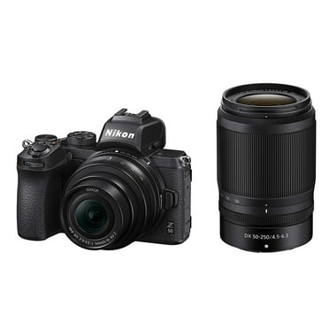 Nikon Z 50 20.9MP with 16-50mm   50-250mm Lenses Kit Mirrorless Camera - () Black