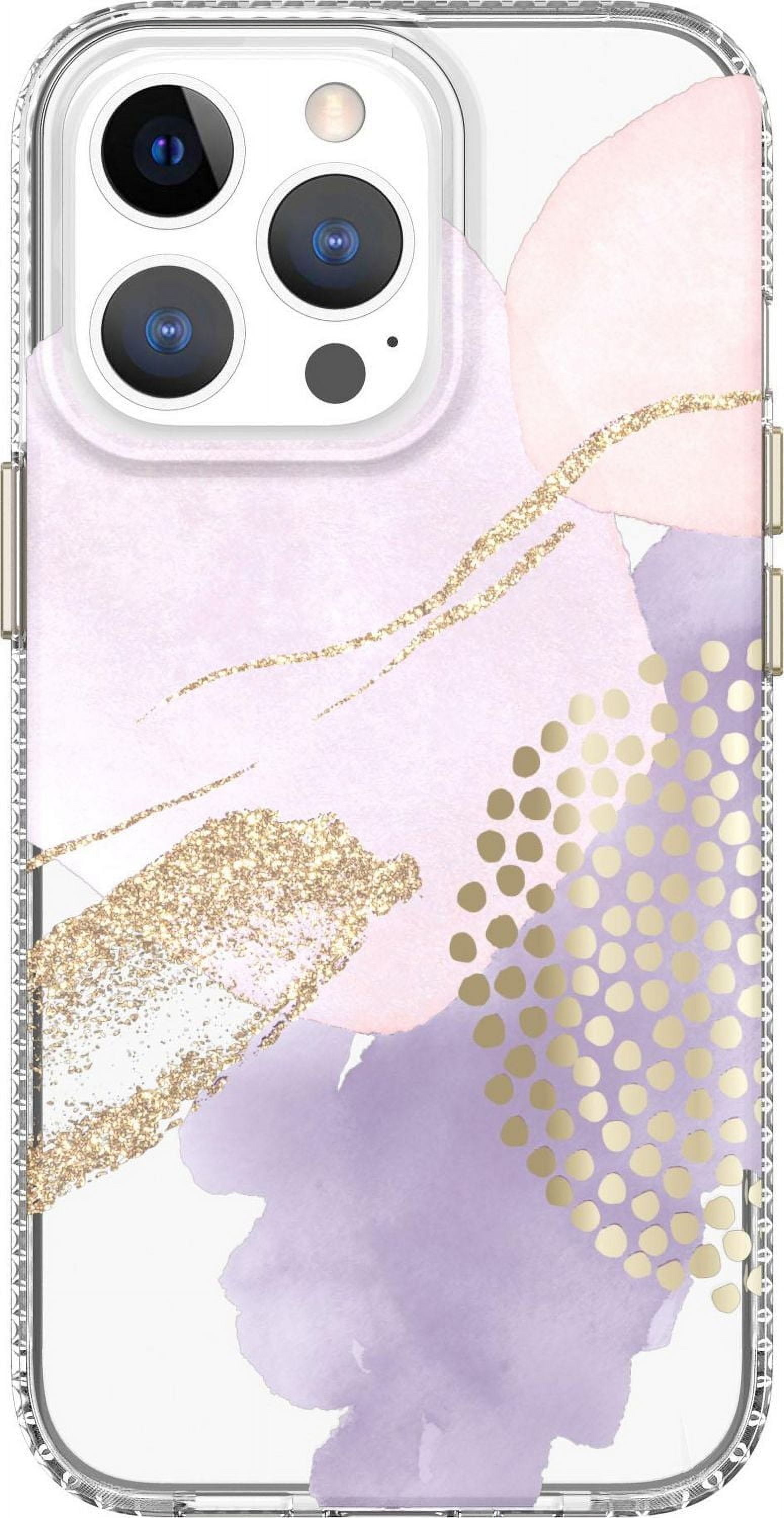 Lilac Abstract Phone Case for iPhone 13 Pro Max & iPhone 12 Pro Max