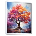 thumbnail image 2 of Designart "Maple Vibrancy Spectrum II" Tree Maple Floater Framed Canvas Wall Art, 2 of 5