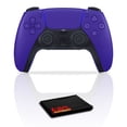 thumbnail image 1 of PlayStation 5 DualSense Controller (Galactic Purple) and 6Ave Cloth, 1 of 7