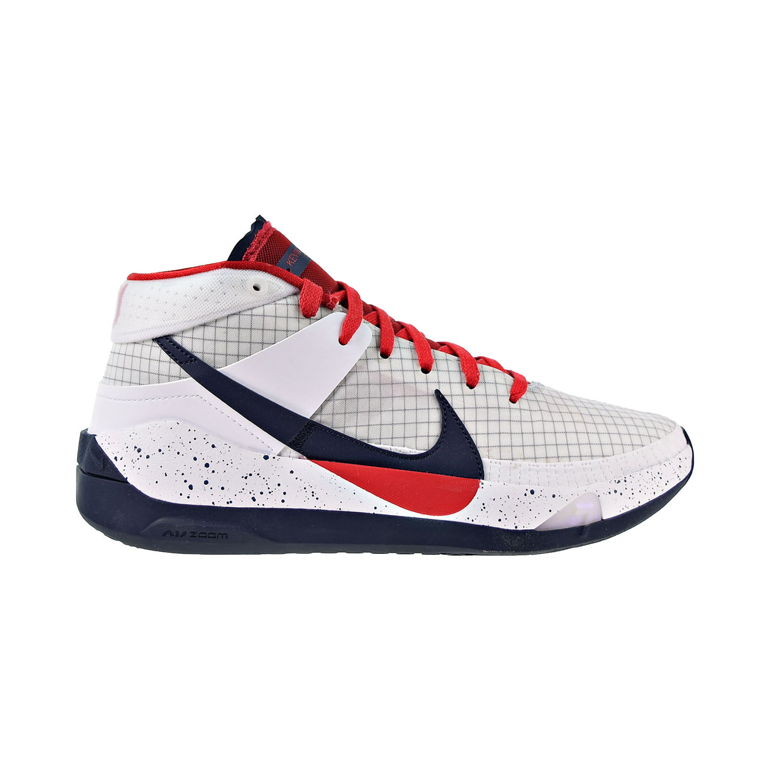 fictie Gespierd Kort geleden Nike KD13 "USA" Men's Basketball Shoes White-Sport Red-Obsidian ci9948-101  - Walmart.com