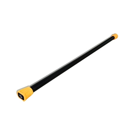 CAP Non-Slip Weighted Workout Bar, 5 lb