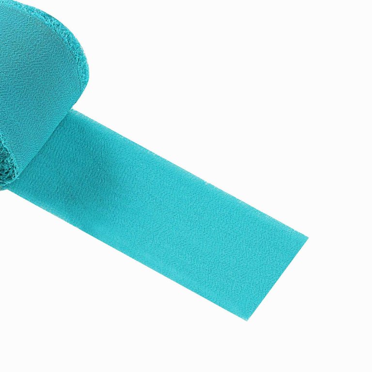 Efavormart 1.5 x 6 Yard - Set of 2 Ice Blue Chiffon Ribbon Rolls For  Bouquets, Wedding Invitations & Gift Wrapping 