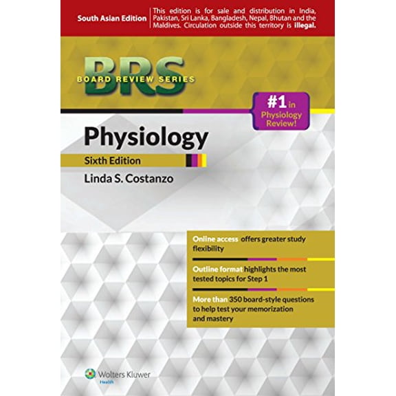 Pre-Owned BRS Physiology, 9789351292302, 9351292304, Paperback, 6th edition