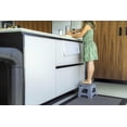 thumbnail image 5 of Marchepied Pliant / Marchepied pour Adultes et Enfants / Échelle Pliante / Marchepied / Marchepied pour Cuisine, Salle de Bain, Camping / Hauteur 22cm / Gris, 5 of 5