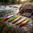 thumbnail image 6 of MInHoues 2.32" Sinking Metal Jig Fishing Lure, Artificial Hard Lead Bait for Long Casting, Freshwater Saltwater Bass Tackle with Treble Hook, Spring Angling Gifts for Men, 6 of 6