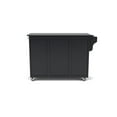 thumbnail image 4 of Homestyles Create-a-Cart Wood Rolling Kitchen Cart in Black, 4 of 8