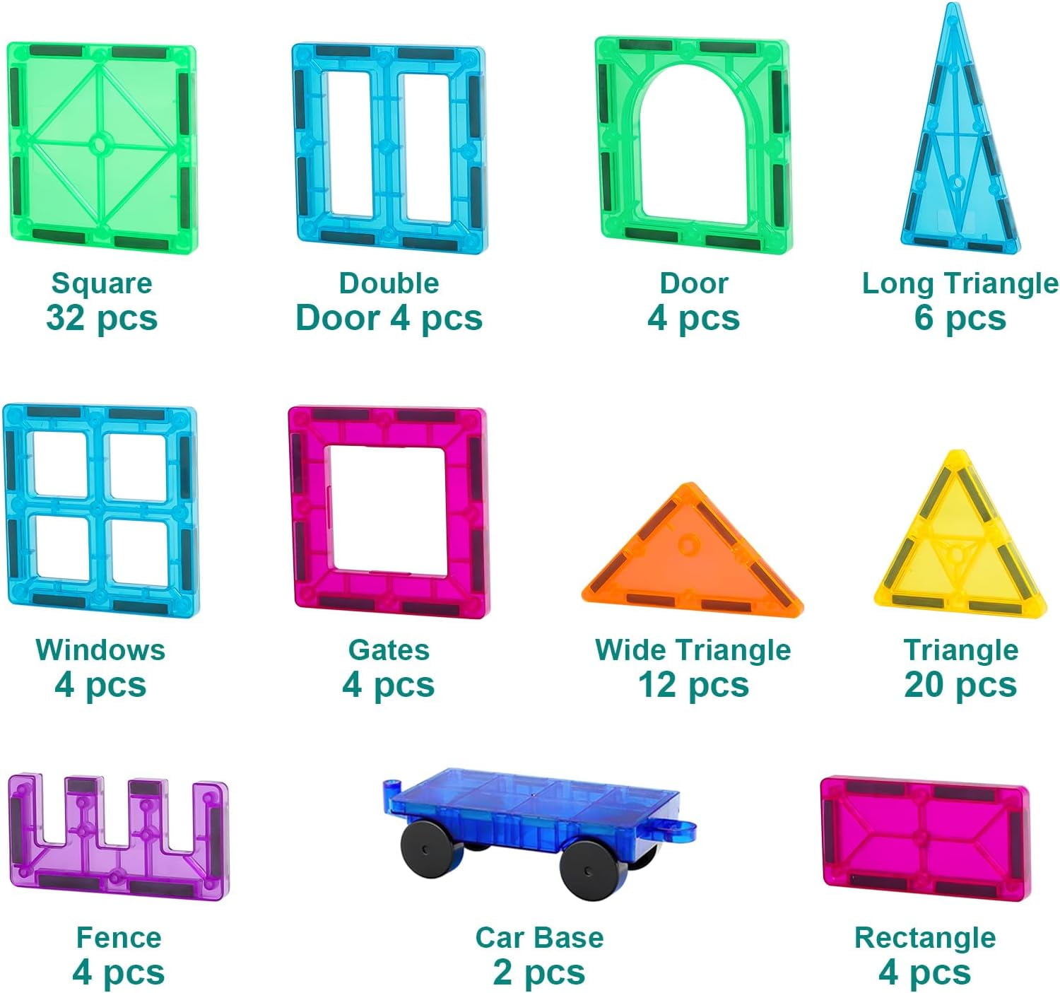 MAGFORMERSの3D MAGNETIC BLOCKS 90ピース マグ・フォーマー 3D MAGNETIC BLOCKS 90ピース - メルカリ