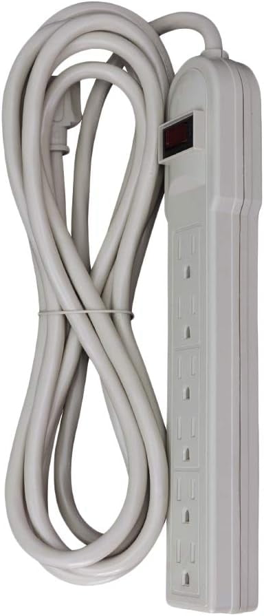 6-Outlet Surge Protector Power Strip by Uninex
