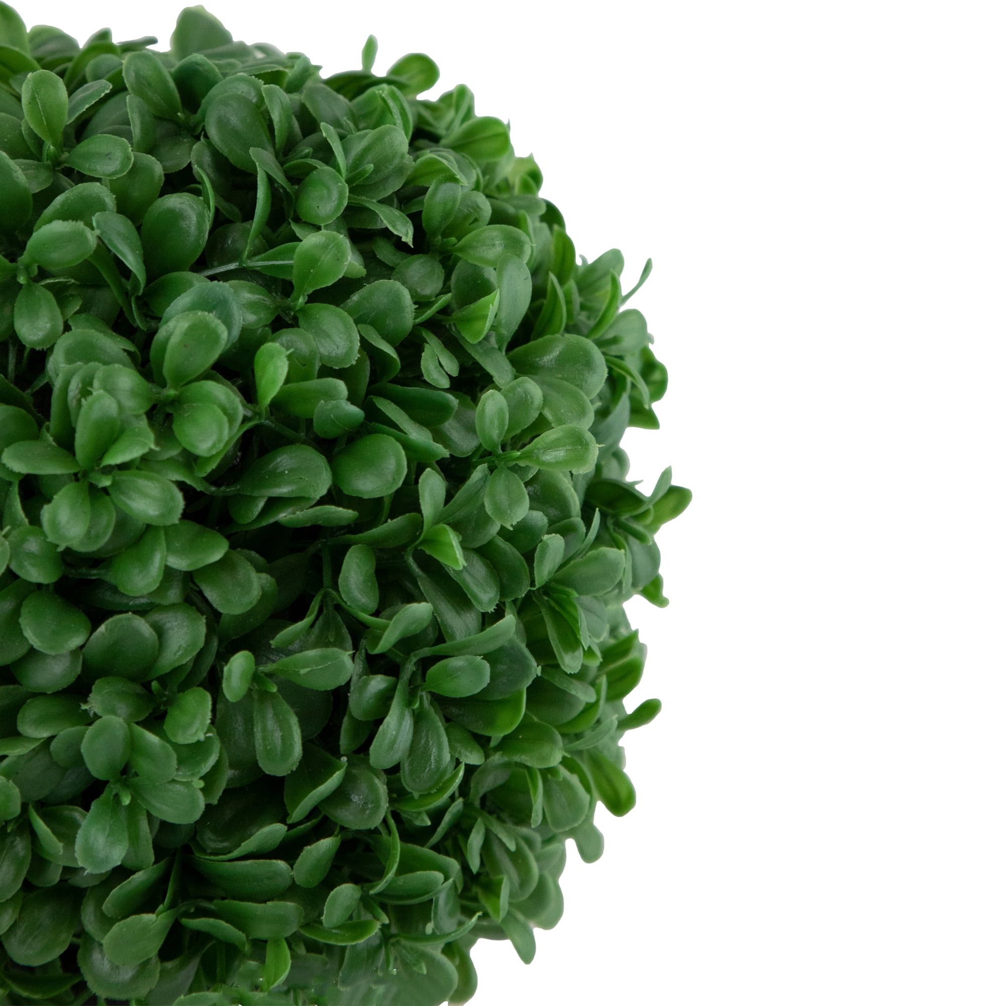 Northlight 9.5" Artificial Boxwood Ball Topiary in Round Pot, Unlit