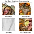 thumbnail image 4 of luoweisi Men's Beach Shorts Quick Dry Swim Trunks with Mesh Lining Thanksgiving Turkey L, 4 of 5