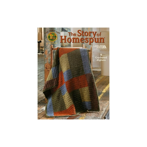 Leisure Arts The Story of Homespun Crochet Book