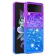 thumbnail image 2 of Funda para Samsung Galaxy Z Flip 3 5G Transparente con Brillos Carcasa Protectora Antigolpes con Glitter Brillante, 2 of 5